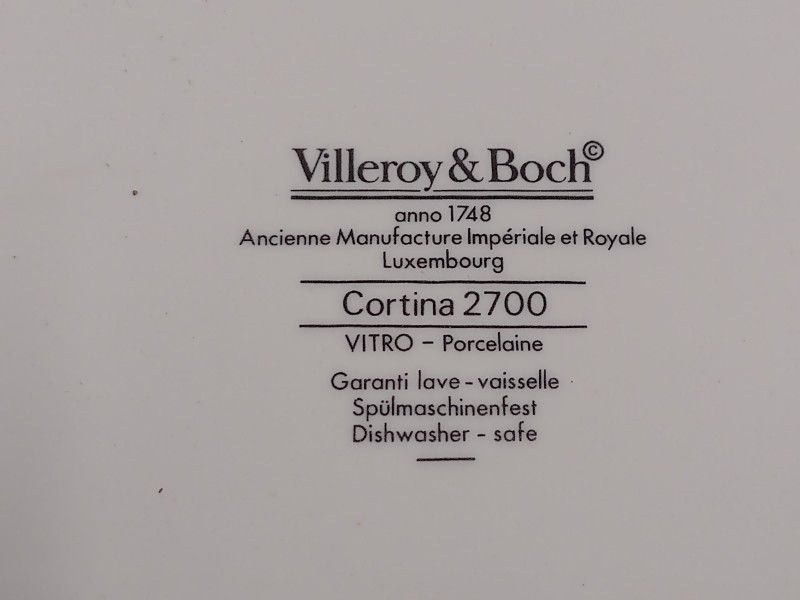 17 eetborden Villeroy & Boch