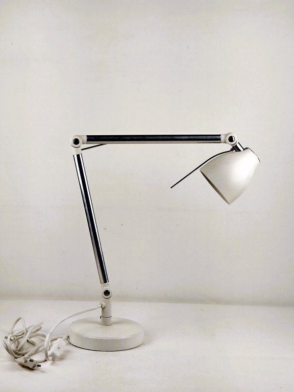 Vintage industriële bureaulamp met draaimechanisme