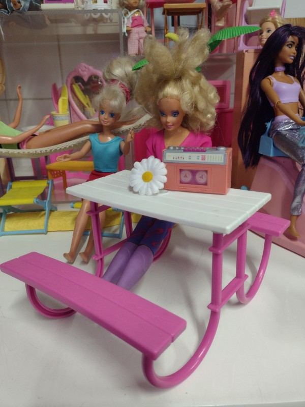 Lot vintage Barbie en vrienden