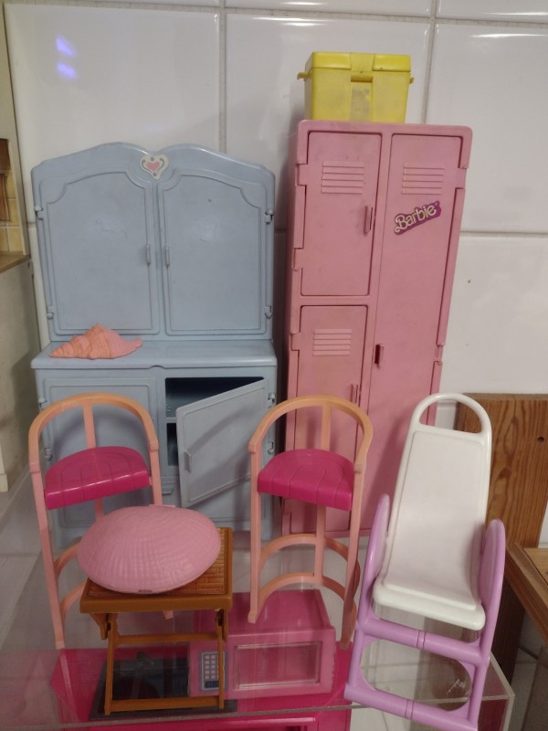 Lot vintage Barbie en vrienden