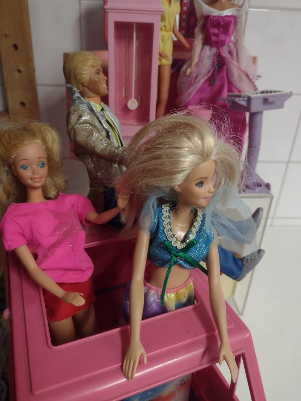 Lot vintage Barbie en vrienden