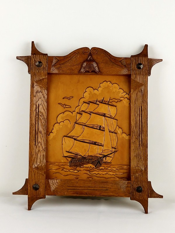 Wanddecoratie Tall Ship wandplaquette