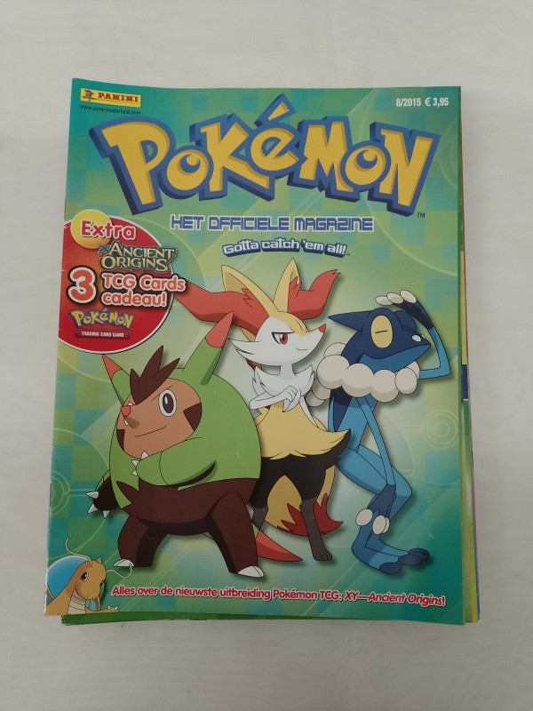 Pokémon Panini magazines