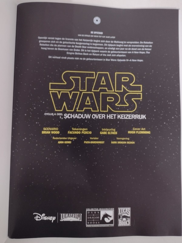 Star wars: Schaduw over het keizerrijk