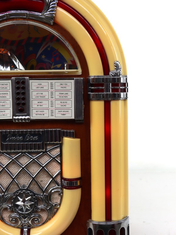 Retro radio-cassettespeler Würlitzer jukebox