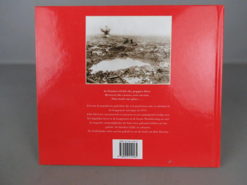 Hardcover "In Flanders Fields" wereldoorlog I 1999