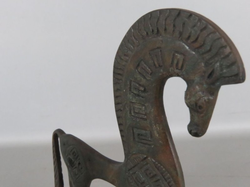 Etruscans bronzen paarden