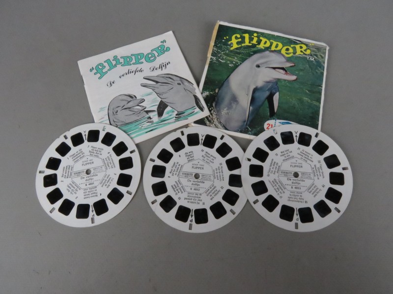 Viewmaster met 3 complete verhalen (getest en werkt)