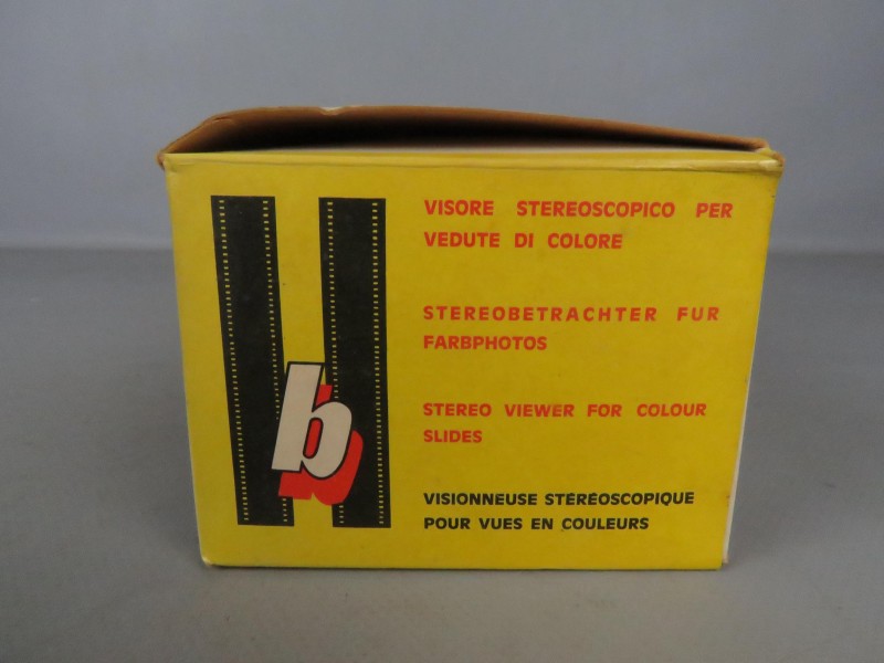 Vintage Viewmaster + 6 kaarten - Stéréofilms Bruguiére Junior.