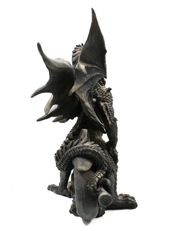 Biker Dragon sculptuur