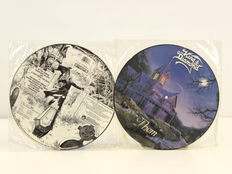 2 King diamond Picture vinyl LP's