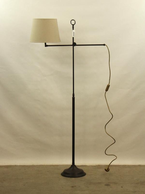 Hoge  staanlamp met flexibele arm