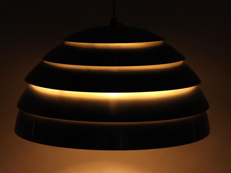 Hans Agne Jakobsson - vintage hanglamp Dome - jaren '50