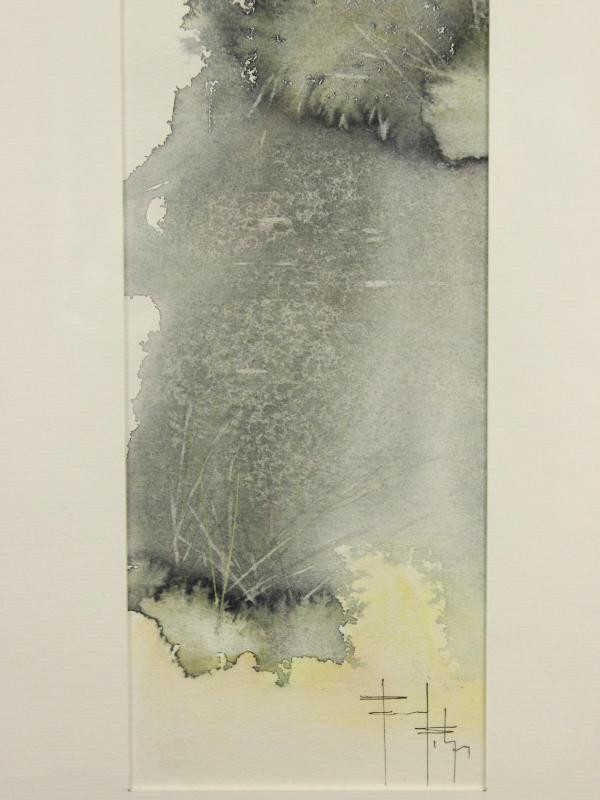 Aquarel 'Intuitif' - Pascal Pihen (°1961)