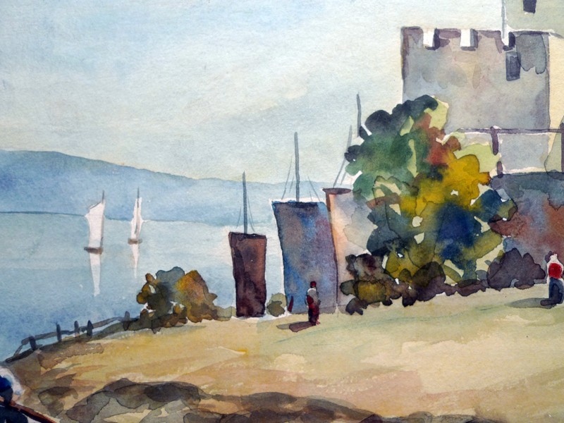 T. Brettner aquarelle