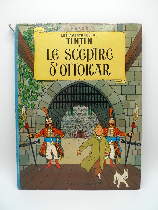 Tintin boeken (1 eerste druk) en auto's