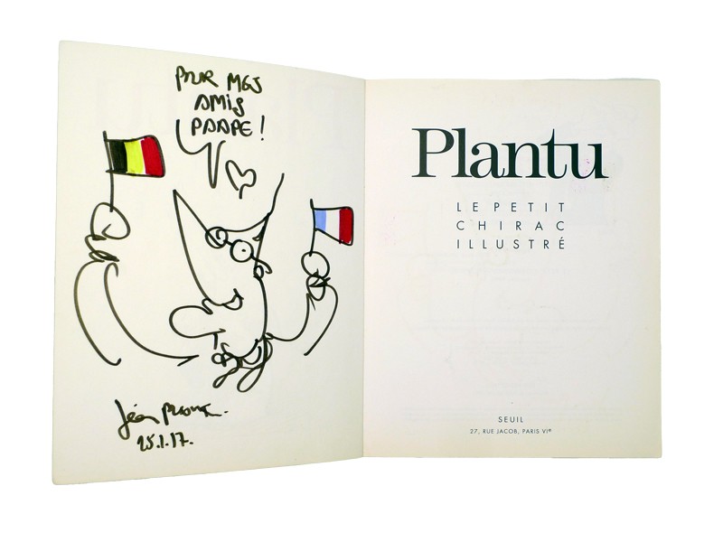 Gesigneerde cartoonboeken (1) van PLANTU