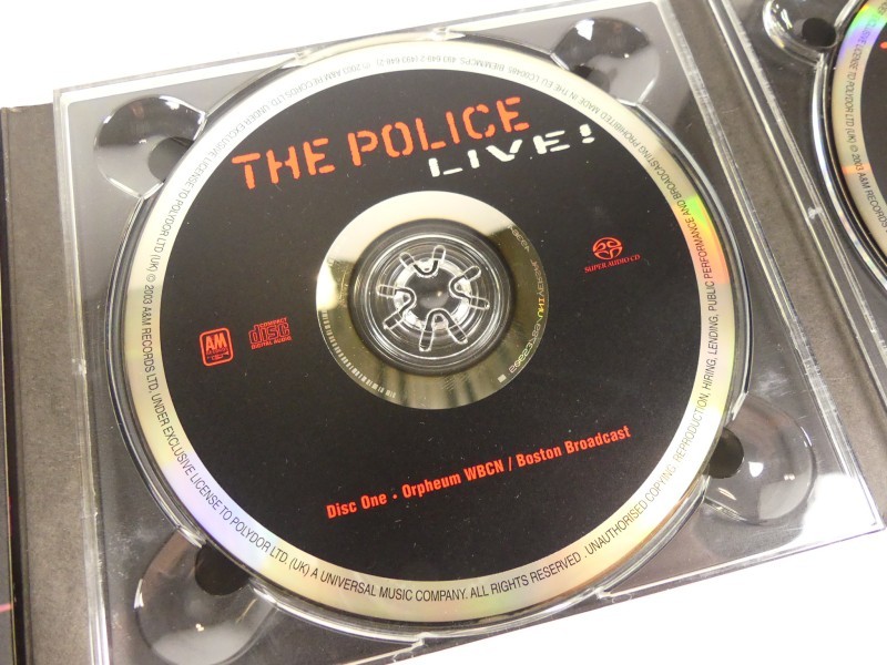 The Police Live! - dubbel album SACD