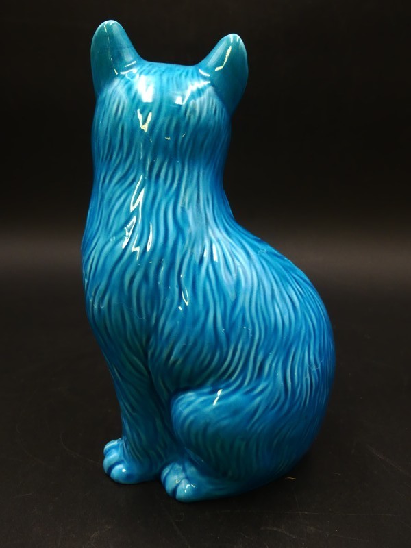 Chinese Turquoise keramische katten