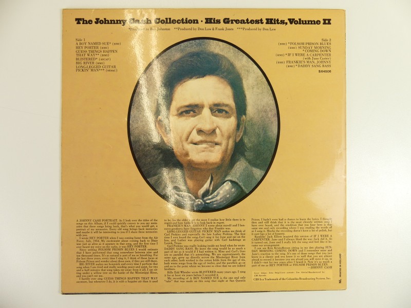 Johnny Cash DVD + vinyl