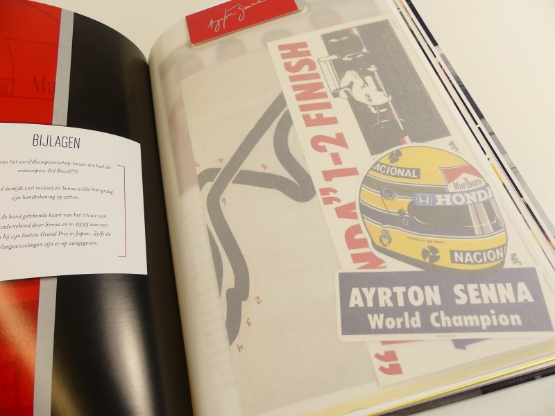 Boek het leven en de carrière van de legendarische Formule 1-coureur Ayrton Senna