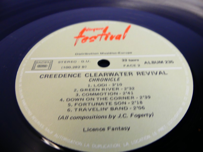 Dubbel album Creedence Clearwater - Chronicle