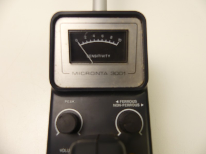 Vintage Radio Shack Micronta 3001 metaaldetector