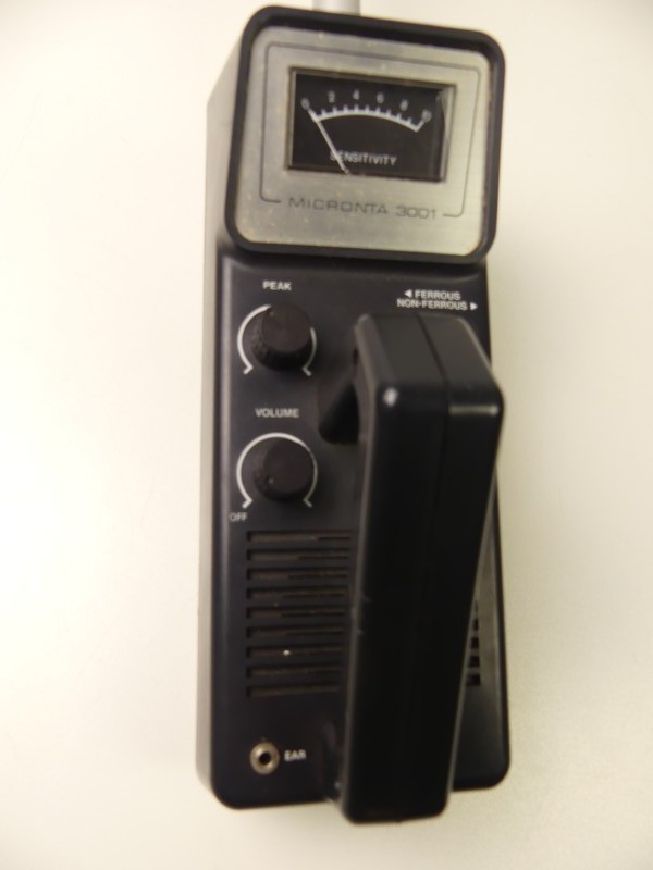 Vintage Radio Shack Micronta 3001 metaaldetector