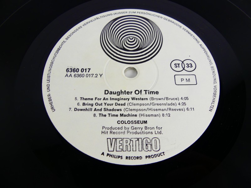 Colosseum - Daughter of Time LP