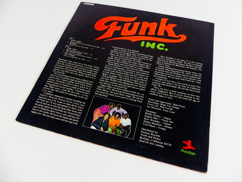 Funk Inc. Vinyl  LP