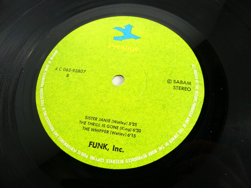 Funk Inc. Vinyl  LP