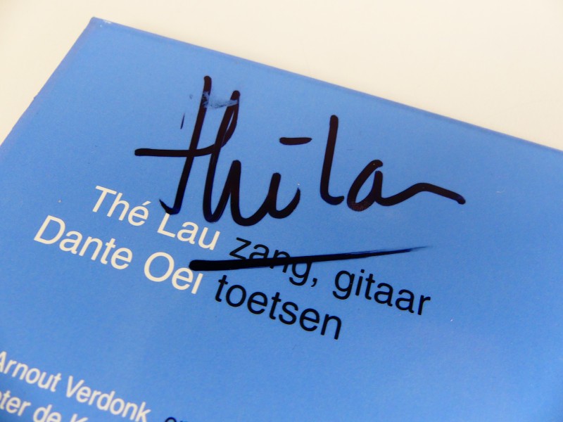 Thé Lau - 1998 - Gesigneerd!