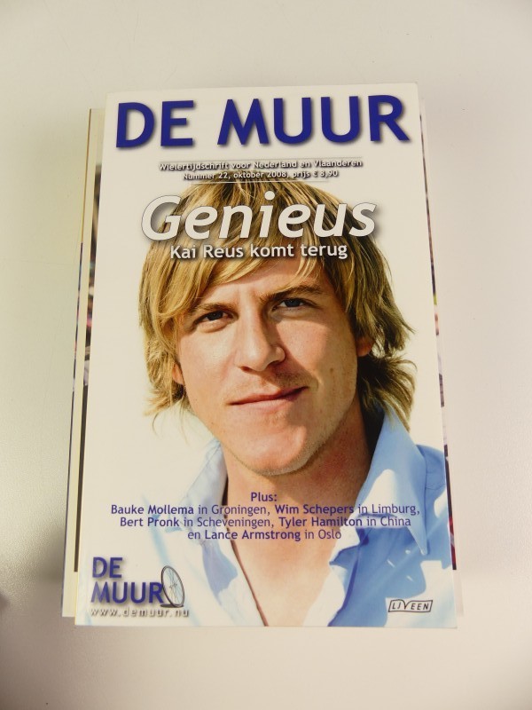 Lot wielertijdschriften 'De Muur'