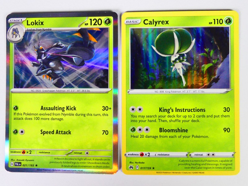 50 holo Pokémon kaarten