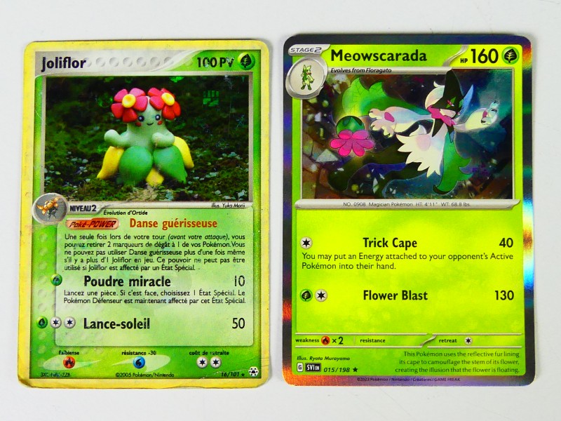 50 holo Pokémon kaarten