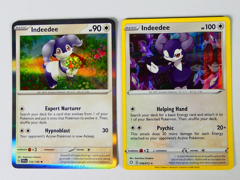 50 holo Pokémon kaarten