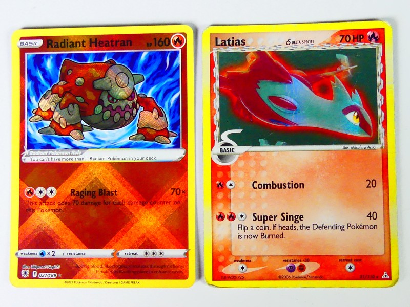 50 holo Pokémon kaarten