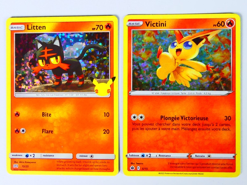 50 holo Pokémon kaarten