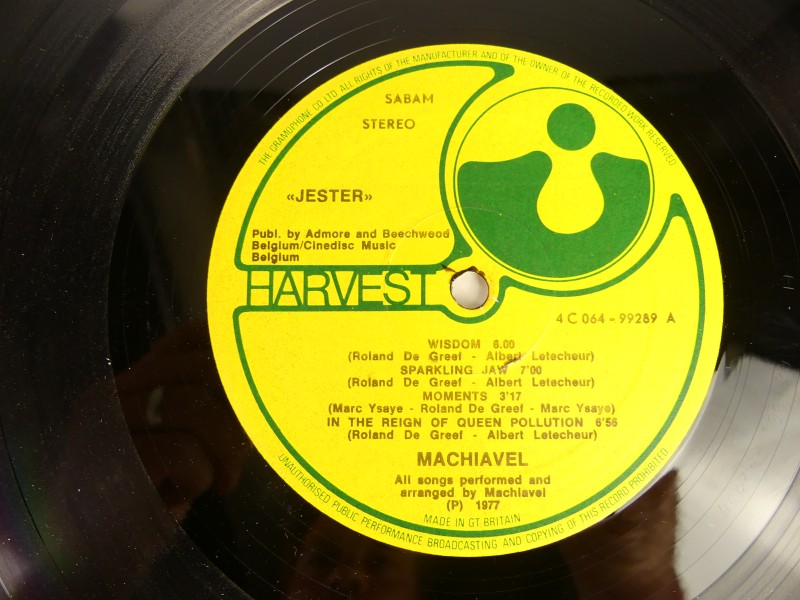 Machiavel - Jester LP