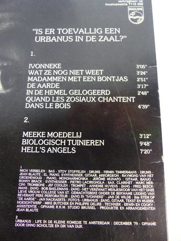 2 vinyls van Urbanus