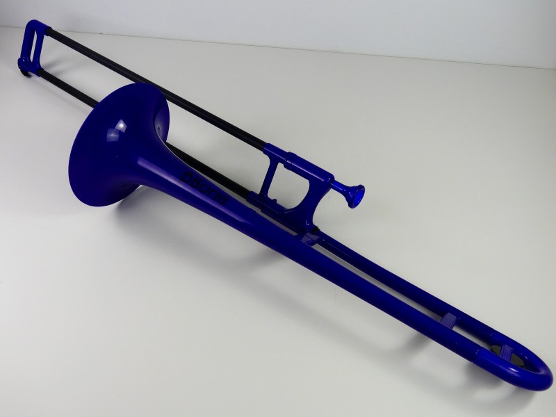 Pbone trombone donkerblauw + opbergtas