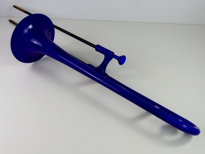 Pbone trombone donkerblauw + opbergtas