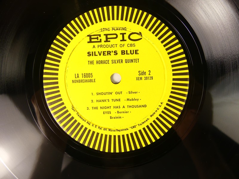 The Horace Silver Quintet - Silver's Blue LP