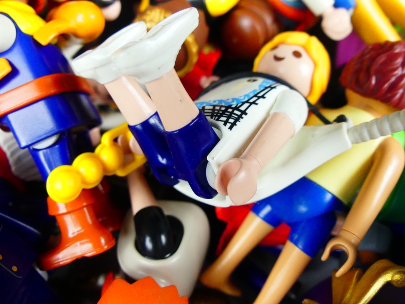 3kg Poppetjes Playmobil