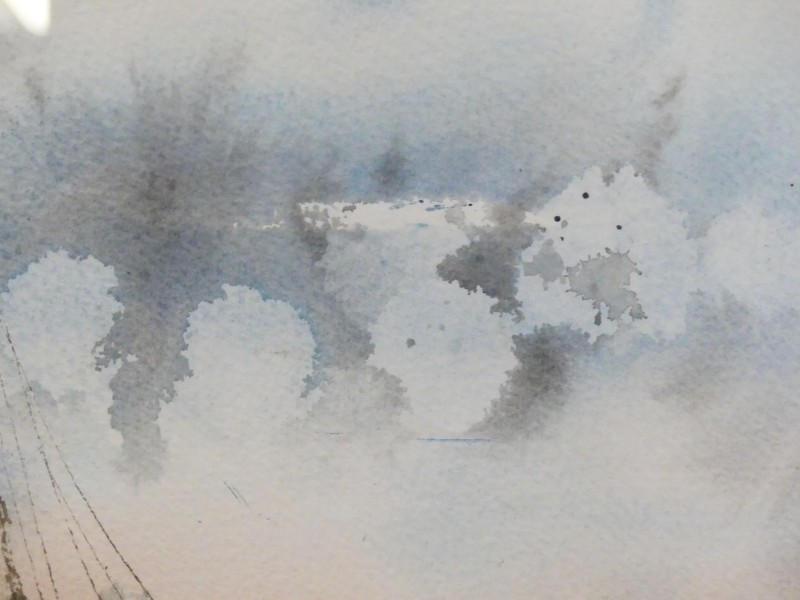 Aquarel Marine Etienne Maes