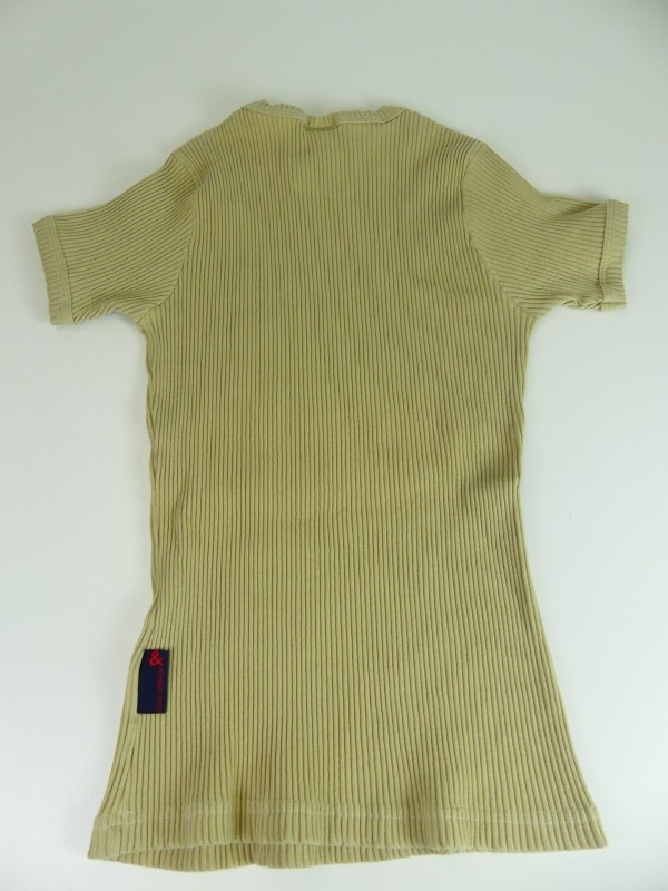 Ribbed Shirt camel gemerkt Dolce& Gabbane - mt42