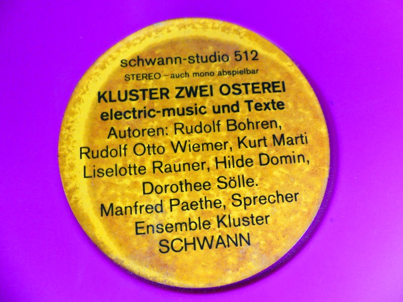 LP - Kluster  – Zwei-Osterei  !ZELDZAAM!