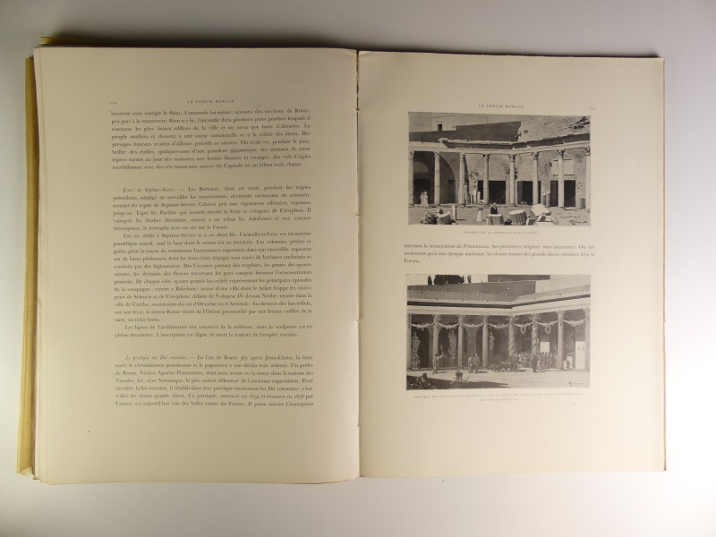 Antiek boek: Le Forum Romain et la Voie sacrée - 1905