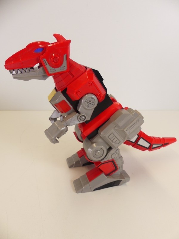 Origineel Power Rangers White Tigerzord + Red T-Rex Zord + Legacy Ninjazord +