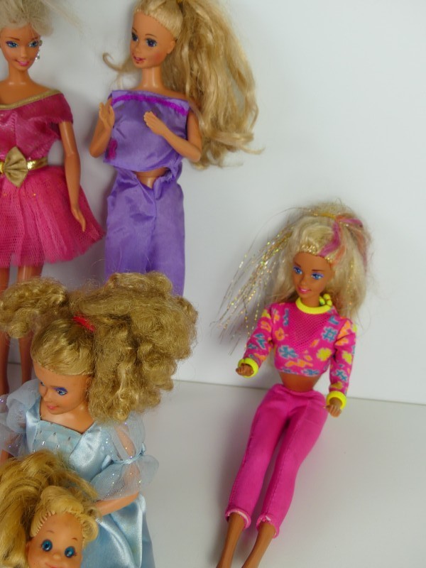 Vintage Barbie Koffer + poppen